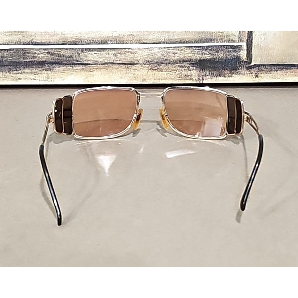 Vintage Cazal 988 Sunglasses; Gold Frame Only - Picture 3 of 7